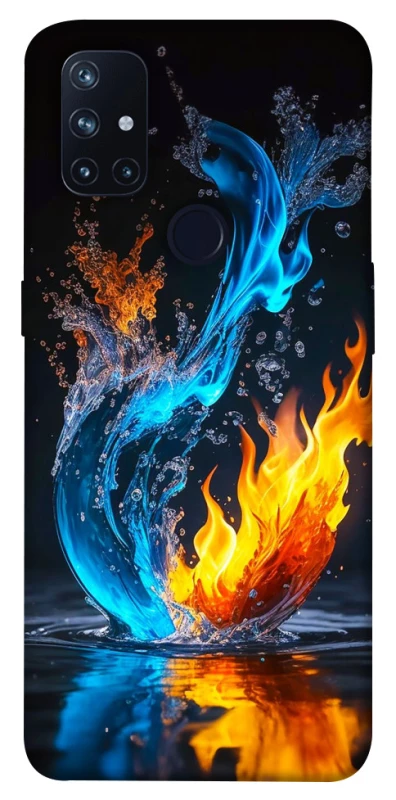 Чехол на OnePlus Nord N10 5G Water And Fire фото 1 из 1