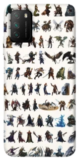Чехол на Xiaomi Poco M3 Character Selection фото 1 из 1