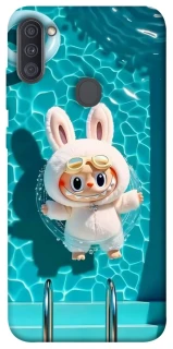 Чехол на Samsung Galaxy A11 Labubu in the pool ver.2 фото 1 из 1