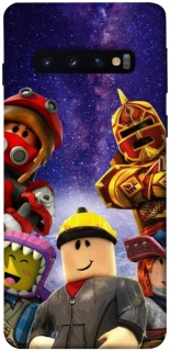 Чехол на Samsung Galaxy S10 Roblox galaxy warriors фото 1 из 1