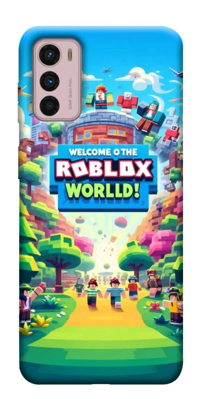 Чохол на Motorola Moto G42 Roblox World фото 1 з 1
