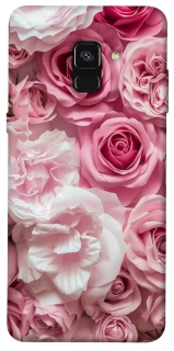 Чохол на Samsung A530 Galaxy A8 (2018) Рожеві Квіти фото 1 з 1