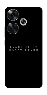 Чехол на Xiaomi Poco F6 Black color фото 1 из 1