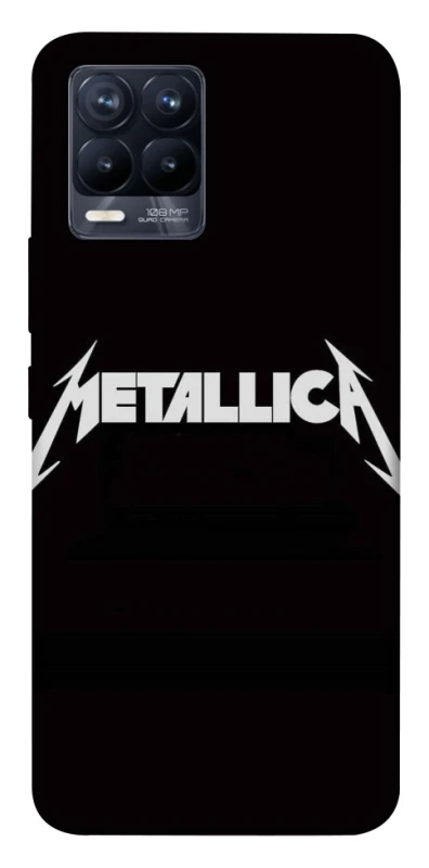 Чехол на Realme 8 Metallica logo фото 1 Чехол на Realme 8 Metallica logo фото 1 из 1