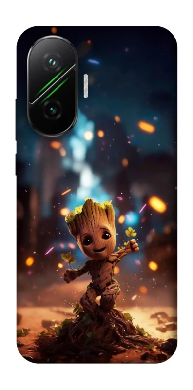 Чохол на Xiaomi Poco F7 Baby Groot v3 фото 1 з 1