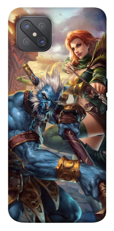 Чехол на Oppo A92s Dota heroes фото 1 из 1