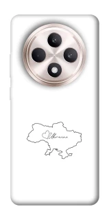 Чехол на Oppo Reno 12 F 4G/5G Ukraine map фото 1 из 1