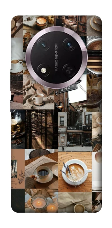 Чехол на Honor X9c Coffee collage ver.3 фото 1 из 1