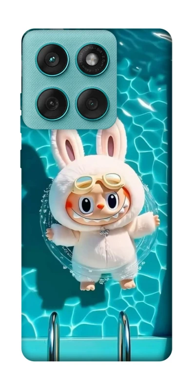 Чохол на Motorola Edge 60 Fusion Labubu in the pool ver.2 фото 1 з 1