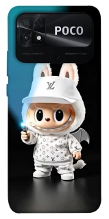 Чохол на Xiaomi Poco C40 Labubu with flashlight ver.1 фото 1 з 1