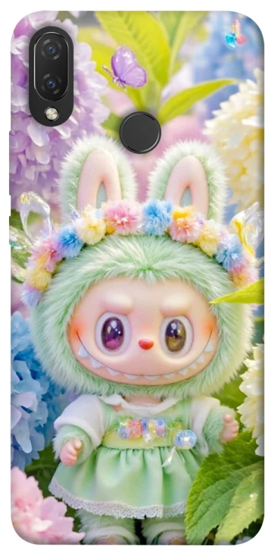 Чохол на Huawei P Smart+ (nova 3i) Labubu & Flowers ver.2 фото 1 з 1