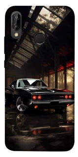 Чохол на Huawei P20 Lite Black classic car фото 1 Чохол на Huawei P20 Lite Black classic car фото 1 з 1