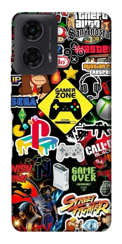 Чехол на Motorola Moto G24 Gamer Zone фото 1 из 1