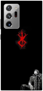 Чехол на Samsung Galaxy Note 20 Ultra berserk black фото 1 из 1