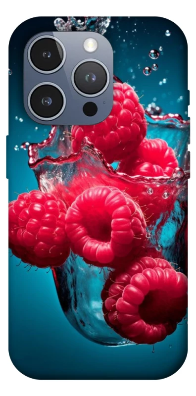 Чохол на Apple iPhone 16 Pro Max Малинка у воді фото 1 з 1