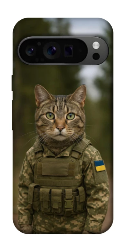 Чохол на Google Pixel 9 Pro Кіт захисник фото 1 з 1