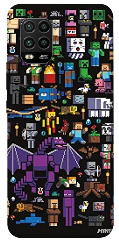 Чохол на Xiaomi Mi 10 Lite Minecraft v5 фото 1 з 1