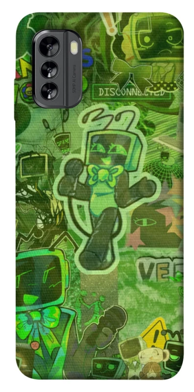 Чехол на Nokia G60 Dandysworld tv green theme фото 1 из 1