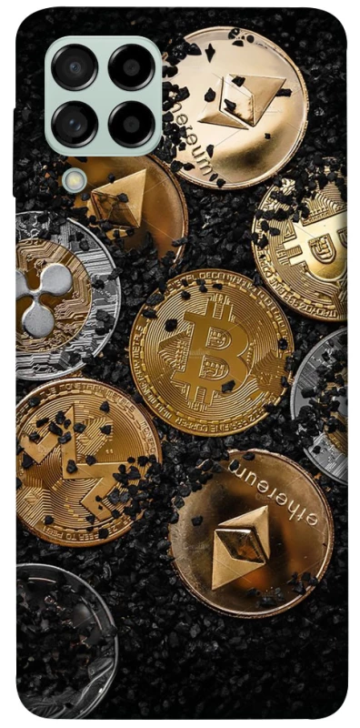 Чохол на Samsung Galaxy M53 5G Many coins v2 фото 1 з 1