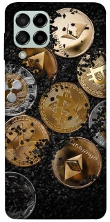 Чехол на Samsung Galaxy M53 5G Many coins v2 фото 1 из 1