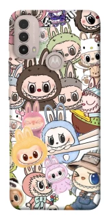 Чохол на Motorola Moto E40 All Labubus фото 1 з 1