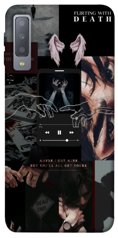 Чохол на Samsung A750 Galaxy A7 (2018) Flirt collage фото 1 з 1