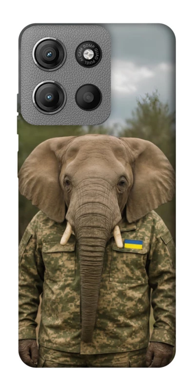 Чохол на Motorola Moto G15 4G Слон захисник фото 1 з 1