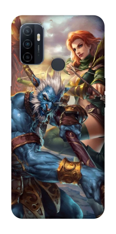 Чехол на Oppo A53 / A32 / A33 Dota heroes фото 1 из 1