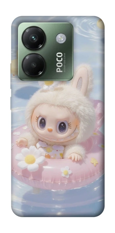 Чохол на Xiaomi Poco M7 pro 5G Labubu swimming фото 1 з 1