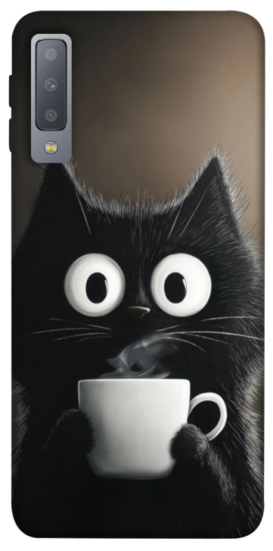 Чохол на Samsung A750 Galaxy A7 (2018) morning cat фото 1 з 1