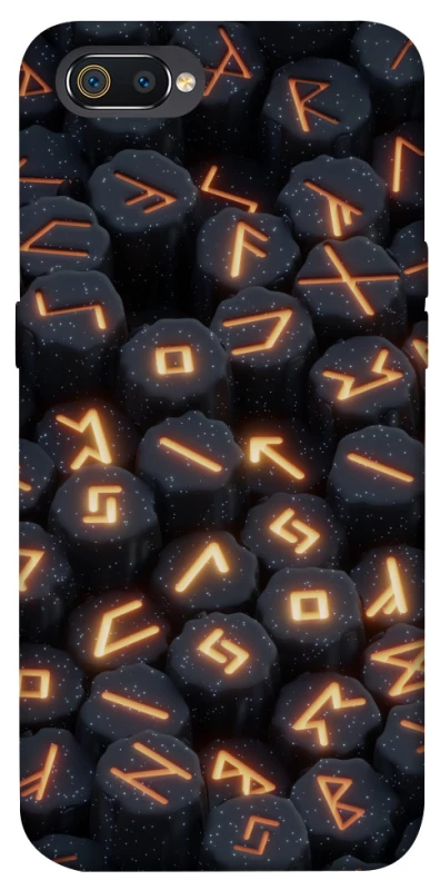 Чохол на Realme C2 Вогняні руни фото 1 з 1