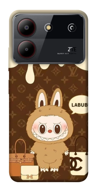 Чохол на ZTE Blade A54 4G Labubu LV фото 1 з 1
