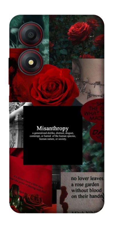 Чехол на ZTE Blade A34 4G Misanthropy фото 1 из 1