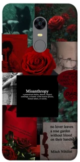 Чехол на Xiaomi Redmi 5 Plus / Redmi Note 5 (Single Camera) Misanthropy фото 1 из 1