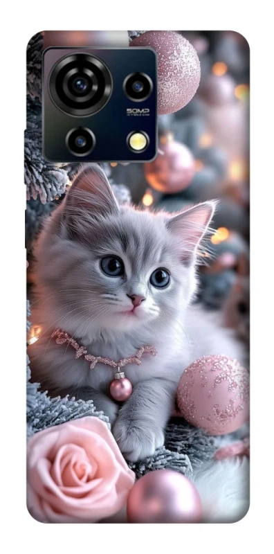 Чохол на ZTE Blade V50 Vita Christmas Kitty фото 1 з 1