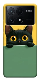 Чохол на Xiaomi Poco X6 Black cat v2 фото 1 з 1