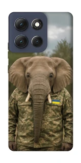 Чехол на Motorola Moto G86 Слон защитник фото 1 из 1