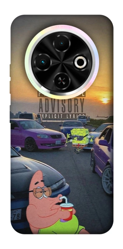 Чохол на TECNO Spark 30C Патрік на перегонах фото 1 з 1