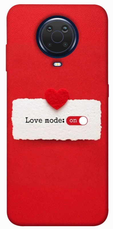 Чохол на Nokia G20 / G10 / 6.3 Love Mode ON фото 1 з 1