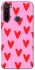 Чехол на Xiaomi Redmi Note 8T Red hearts 2 фото 1 из 1