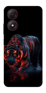 Чохол на ZTE Blade A34 4G fire tiger фото 1 з 1