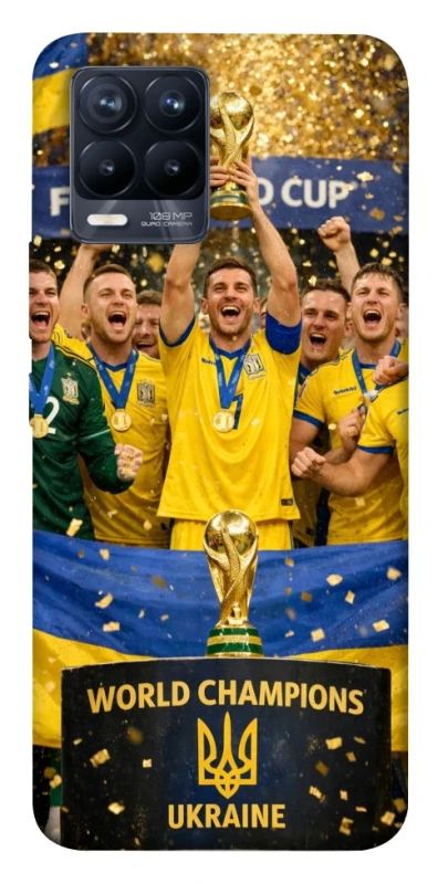 Чохол на Realme 8 UA-Football ver.5 фото 1 з 1