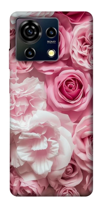 Чохол на ZTE Blade V50 Vita Рожеві Квіти фото 1 з 1