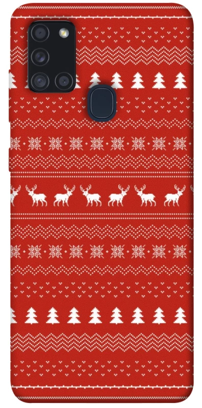 Чехол на Samsung Galaxy A21s Новогодний v12 фото 1 из 1