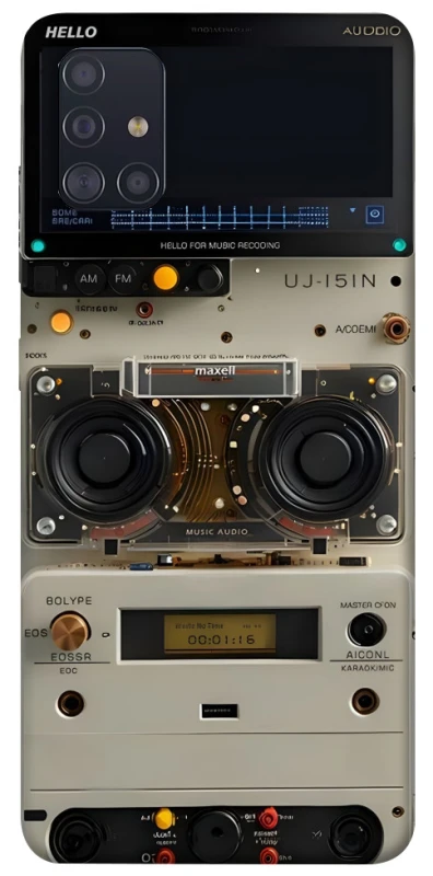 Чехол на Samsung Galaxy A51 Audio panel фото 1 из 1