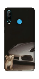 Чохол на Huawei P30 lite Porsche white фото 1 з 1