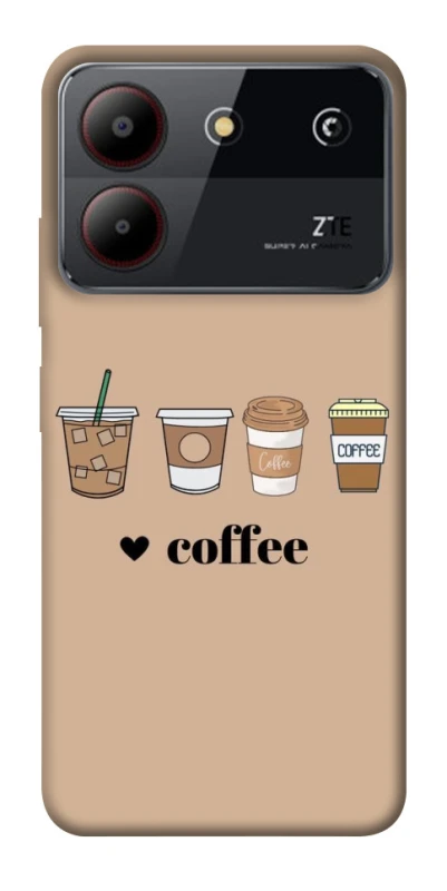 Чохол на ZTE Blade A54 4G Your coffee фото 1 з 1
