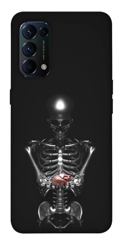 Чохол на Oppo Reno 5 4G Скелетон фото 1 з 1