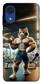 Чехол на Samsung Galaxy A03 Core Качок кот фото 1 Чехол на Samsung Galaxy A03 Core Качок кот фото 1 из 1