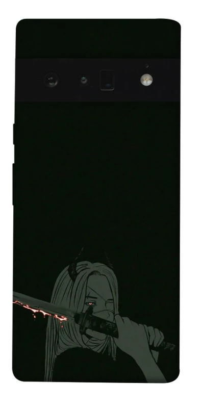 Чехол на Google Pixel 6 Pro Человек-Бензопила фото 1 из 1